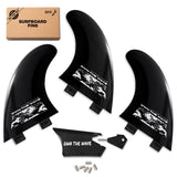BPS Fiberglass Reinforced FCS Surfboard Fins