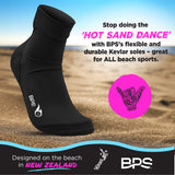 BPS 'Piha' Beach Kevlar Socks
