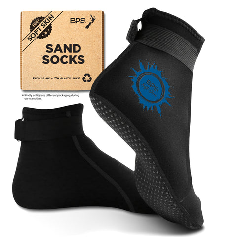 Sand Volleyball Socks BPS Storm Neoprene 3mm Anti-Slip Beach