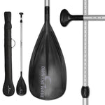 Own the Wave 2-Piece Alloy SUP Paddle with Bag