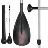 Own the Wave 2-Piece Alloy SUP Paddle with Bag