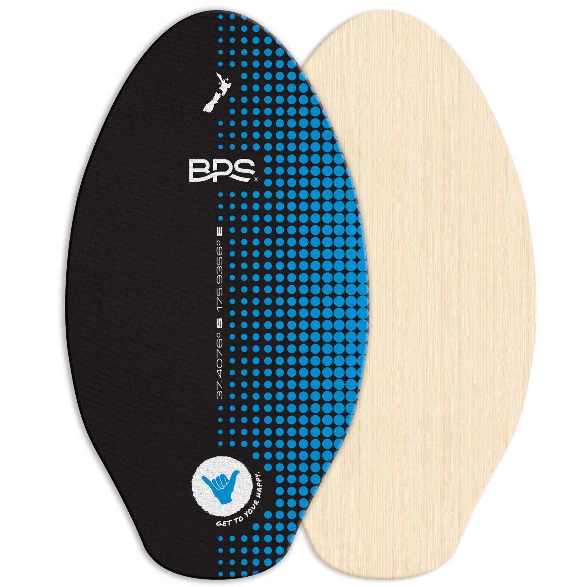 Shaka Wooden Skimboard for Beach Adults | BPS – Barrel Point Surf US