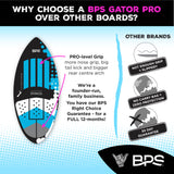 BPS 'GATOR PRO' Fiberglass Skimboard