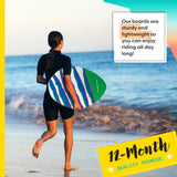 Own the Wave 'Claw Strike' Skimboard