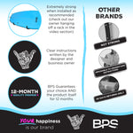 BPS Surfboard Steel Wall Racks (Large)