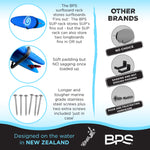 BPS Surfboard Steel Wall Racks (Large)