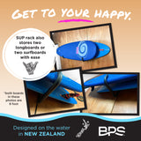 BPS Surfboard Steel Wall Racks (Large)