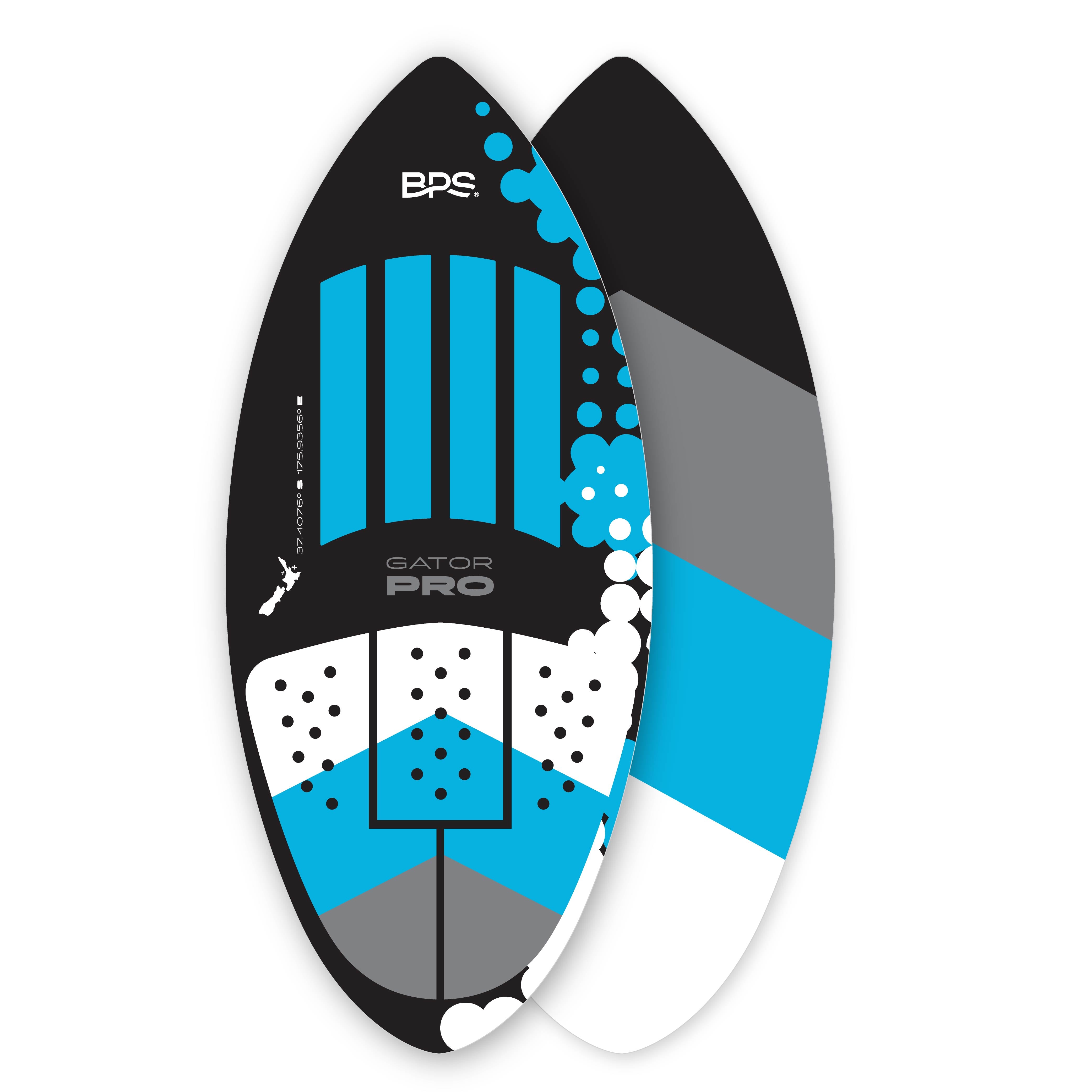 Gator PRO Fiberglass Skimboard 44-52 Inch | BPS – Barrel Point Surf US