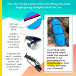 Own the Wave 'Claw Strike' 5'6" Soft Top Board