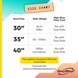 Own the Wave 'Ghost' Skimboard