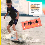 Own the Wave 'Black Clawstrike' Skimboard with Carry Bag