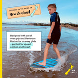 Own the Wave 'Black Clawstrike' Skimboard with Carry Bag
