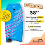 Own the Wave 'Claw Strike' 38" Bodyboard