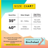 Own the Wave 'Claw Strike' Skimboard
