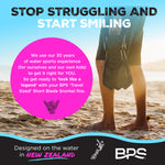 BPS Short-Blade Swim Fins