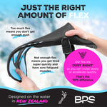 BPS Short-Blade Swim Fins