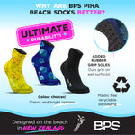 BPS 'Piha' Beach Kevlar Socks