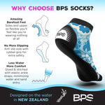 BPS 'Second Skin' Low Cut Fin Socks