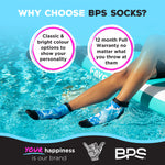 BPS 'Second Skin' Low Cut Fin Socks