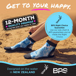 BPS 'Second Skin' Low Cut Fin Socks