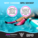 BPS 'Second Skin' High Cut Fin Socks