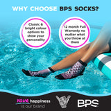 BPS 'Second Skin' Low Cut Fin Socks