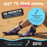 BPS 'Second Skin' High Cut Fin Socks