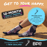 BPS 'Second Skin' High Cut Fin Socks