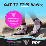 BPS 'Second Skin' High Cut Fin Socks
