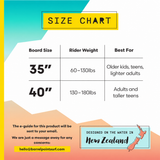Own the Wave 'Clawstrike' Skimboard