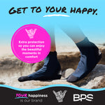 BPS 'Second Skin' High Cut Fin Socks