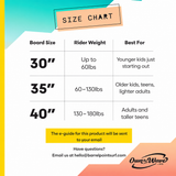 Own the Wave 'Ghost' Skimboard