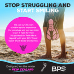 BPS Short-Blade Swim Fins