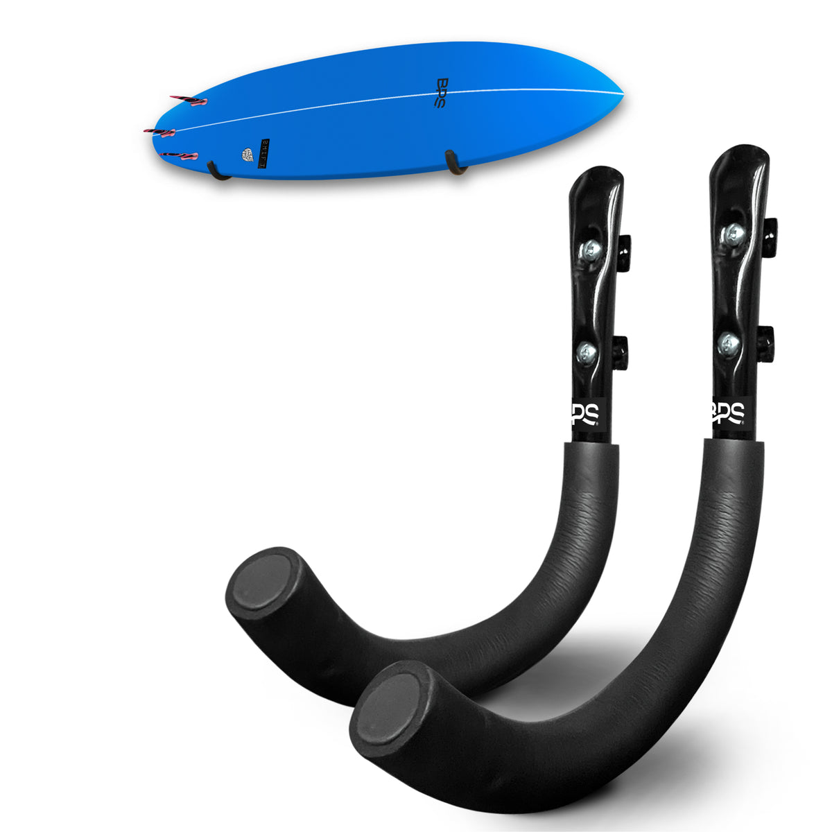 Steel Wall Racks (For 1 Board) – Barrel Point Surf US