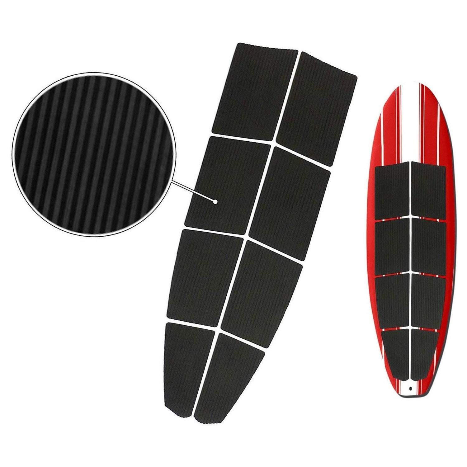 Tapis de prise de planche de surf, roulements de traction de planche de Tapis de prise de planche de surf, roulements de traction de planche de