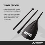 BPS 'Classic' 3-Piece Alloy SUP Paddle