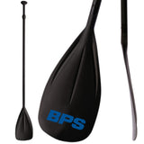 BPS 'Classic' 3-Piece Alloy SUP Paddle Snorkel Blue Accent