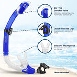 BPS Full Gear Snorkel Set