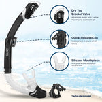 BPS Full Gear Snorkel Set