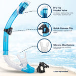 BPS Full Gear Snorkel Set