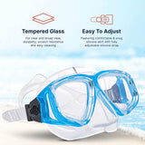 BPS Full Gear Snorkel Set