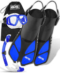 BPS Full Gear Snorkel Set XXS/XS / Blue
