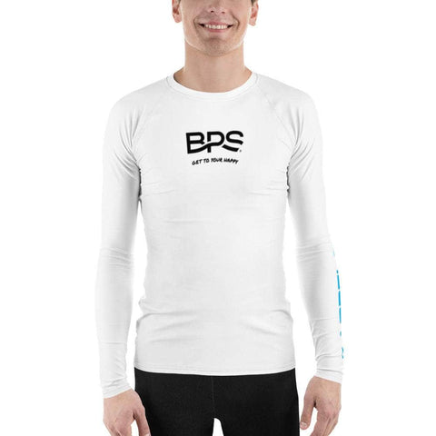 BPS 'Get to your Happy' Men's Rashguard XS