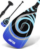 BPS 'Koru' 2-piece Alloy SUP Paddle Koru Blue