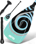 BPS 'Koru' 2-Piece Fiberglass SUP Paddle Ocean