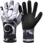 BPS 'Koru' 3mm Diving Gloves Grey Camo / XS