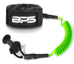 BPS 'Koru' Pro Bodyboard Leash Koru Green
