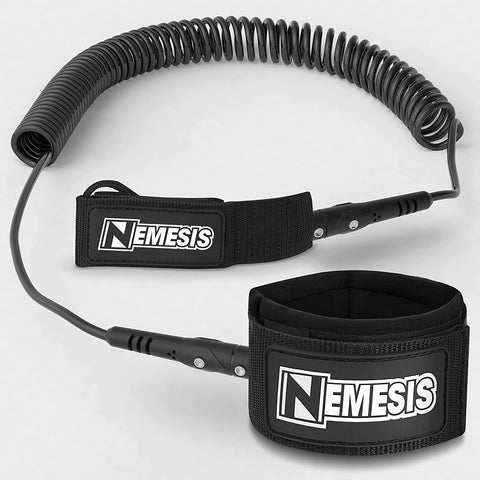 BPS 'Nemesis' 10' SUP Leash Black
