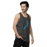 BPS 'New Zealand Map' Men's Tank Top