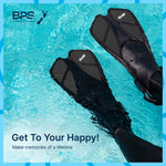 BPS Short-Blade Swim Fins